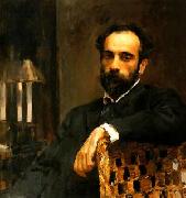 Portrait of Isaac Levitan